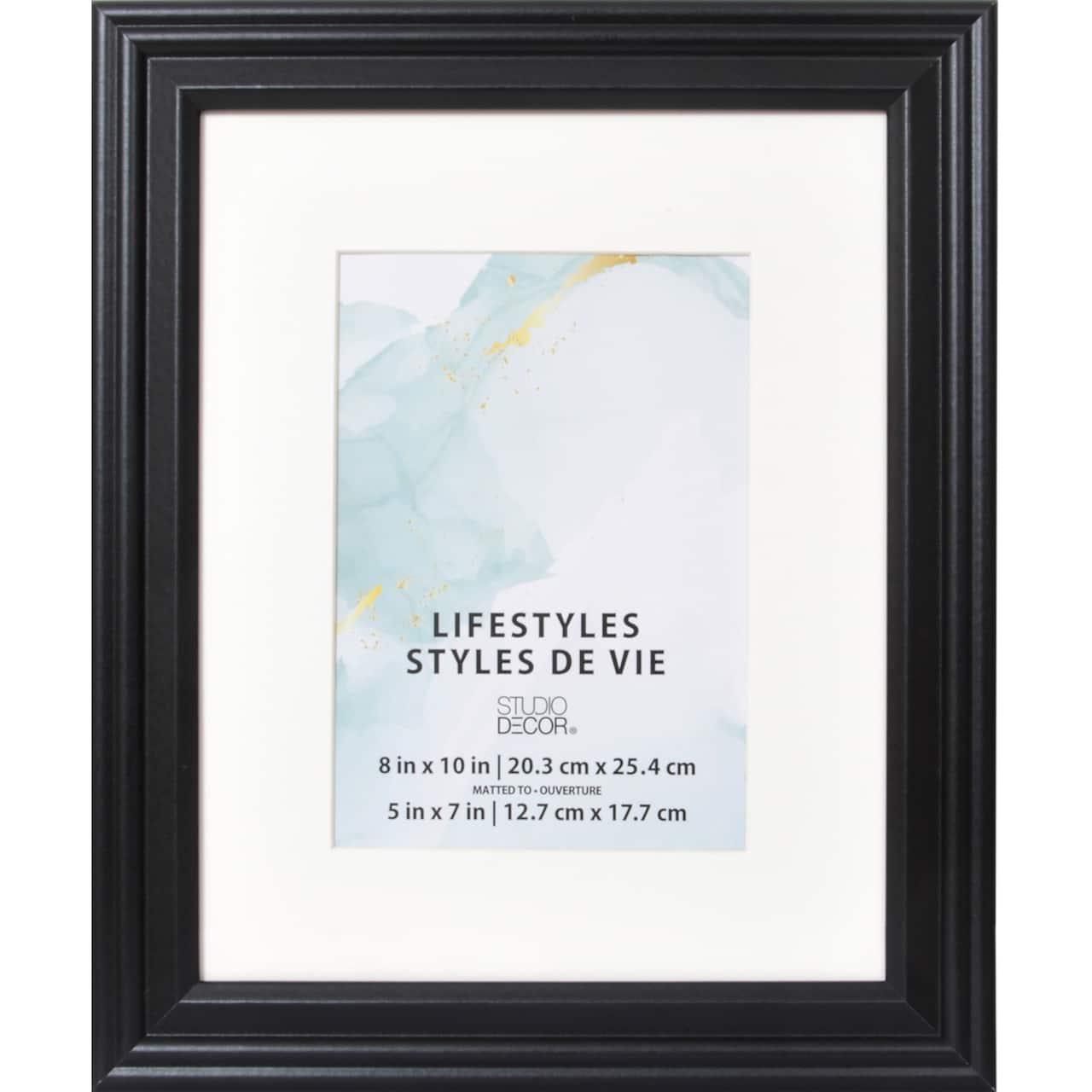 Black Frame With Mat, Lifestyles™ by Studio Décor®